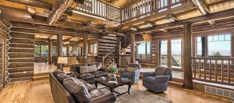 Rustic Timber -Log Cabin Luxury -Yellowstone Vibes