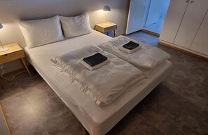 1 多间卧室、熨斗/熨衣板、WiFi、床单