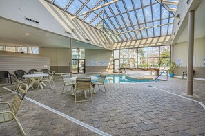 Piscine couverte, piscine chauffée