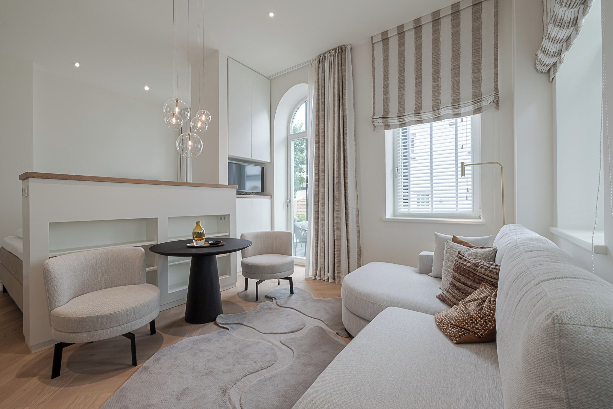 Apartment 6 | Área de sala de estar