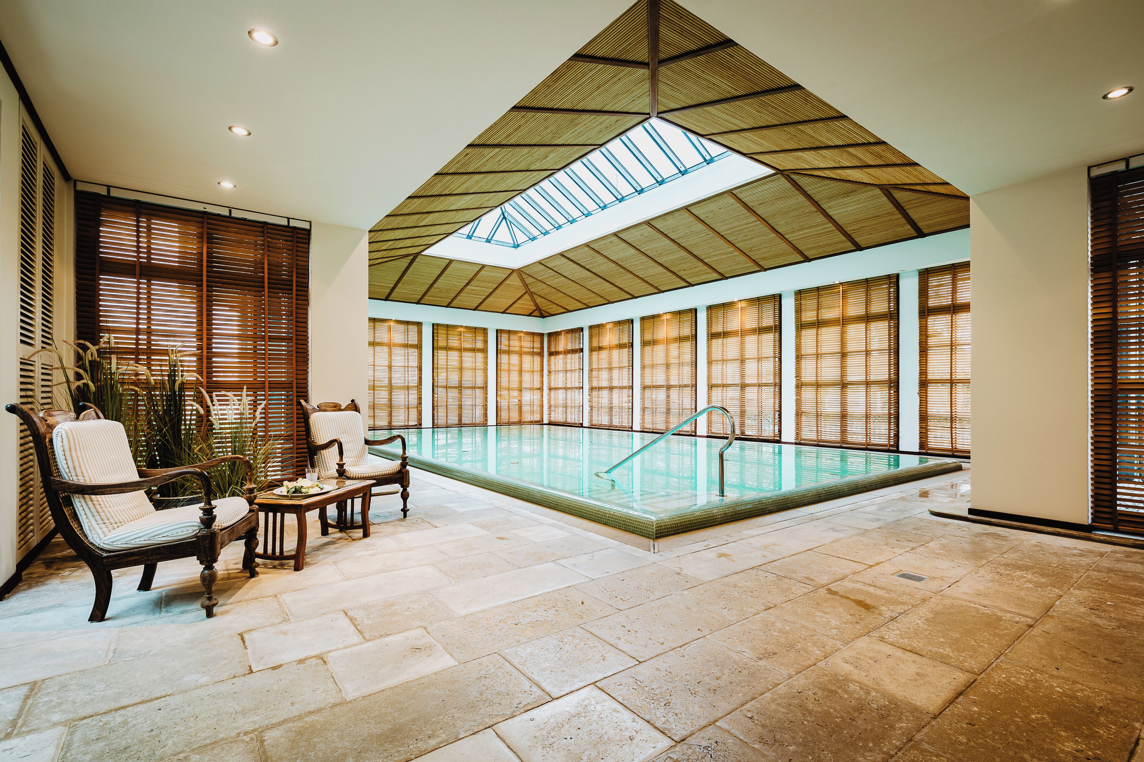 Sauna, steam room, aromatherapy, hot stone massages, body scrubs