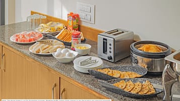 Breakfast buffet