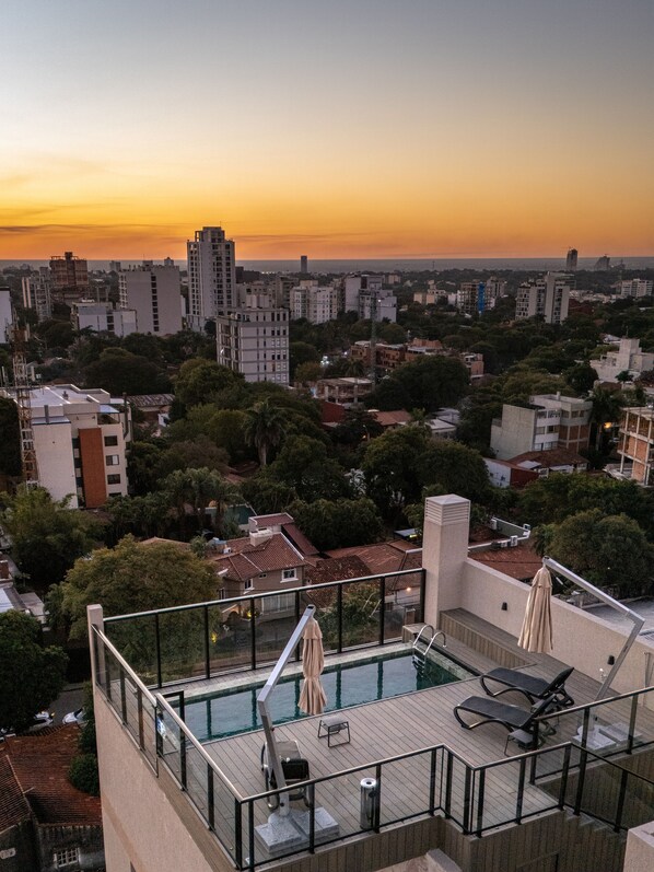 Terrace/patio - Divina Tower (Asunción)