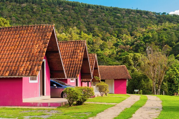 Fassade der Unterkunft