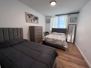 2 quartos, Wi-Fi de cortesia, roupa de cama