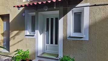 Fassade der Unterkunft