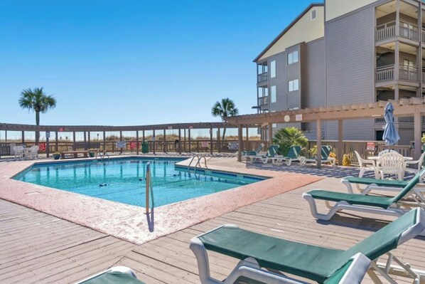 Alberca al aire libre 