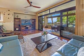 Smart TV, printers - Kaanapali Royal Q202 Modern 2BD Condo on Kaanapali Golf Near Beach w Pool AC (Lahaina)