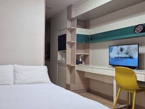 1 Schlafzimmer, Schreibtisch, Bügeleisen/Bügelbrett, WLAN