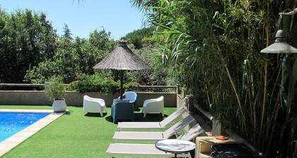 Charming rental with private pool for 7 people in St Maximin