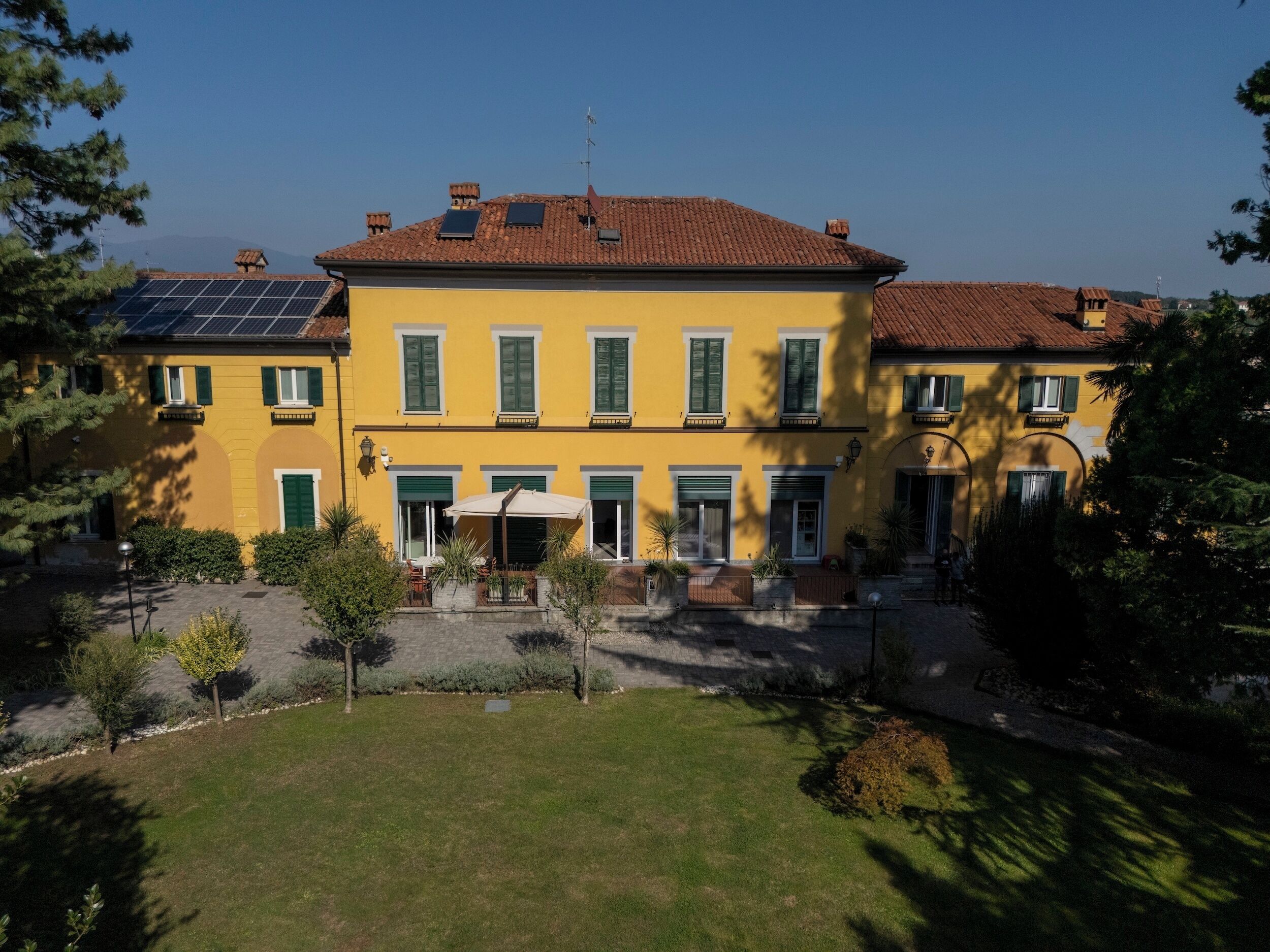Façade de l’hébergement