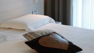 Lakens van Egyptisch katoen, luxe beddengoed, donzen dekbedden