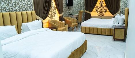 Chambre Double Deluxe | Chambres insonorisées, fer et planche à repasser, Wi-Fi gratuit