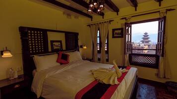 Comfort Double Room, City View | Desk, laptop workspace, free WiFi