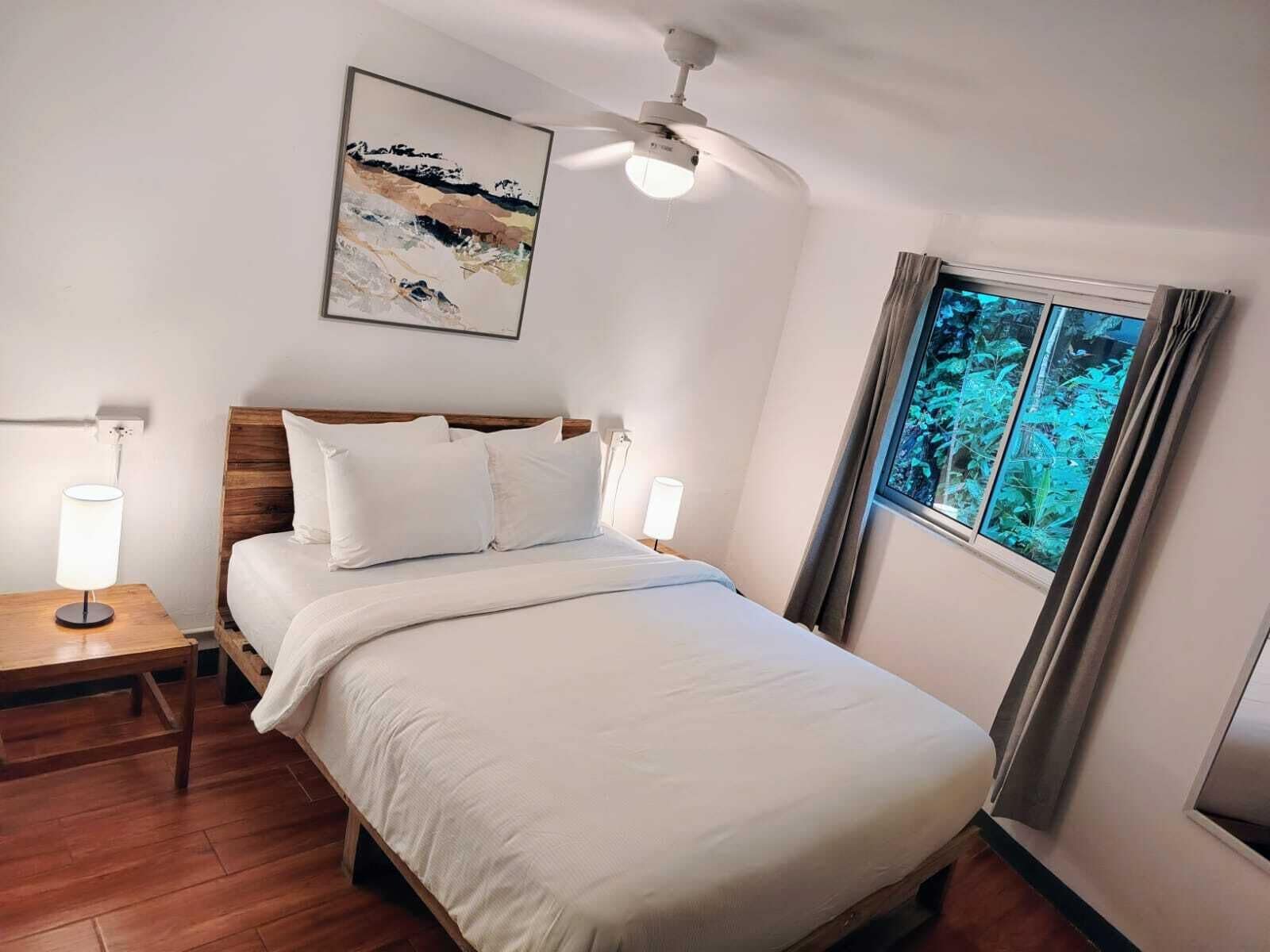 Cozy Double Small Room | Hypo-allergenic bedding available, blackout drapes, soundproofing
