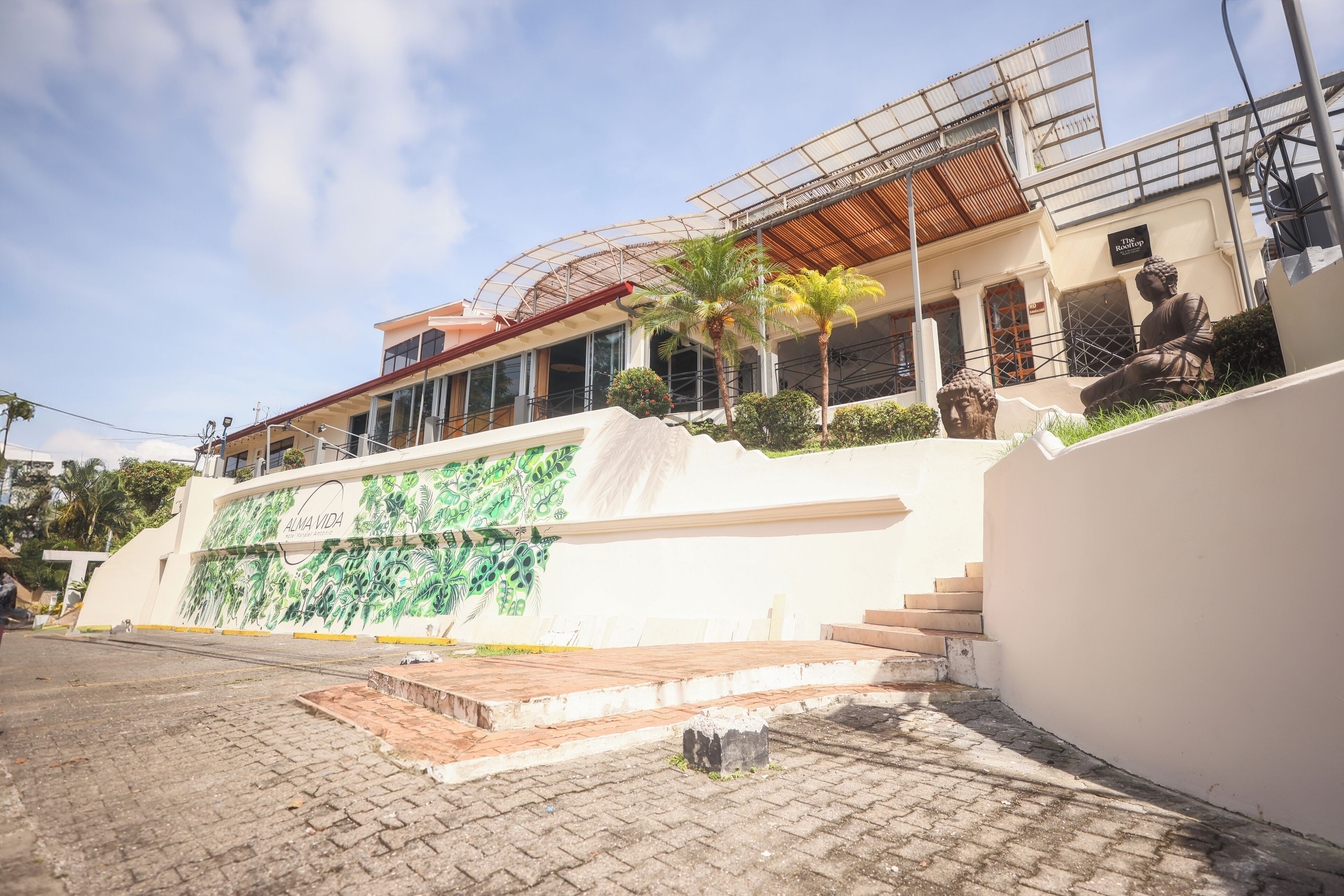 Entrada de la propiedad