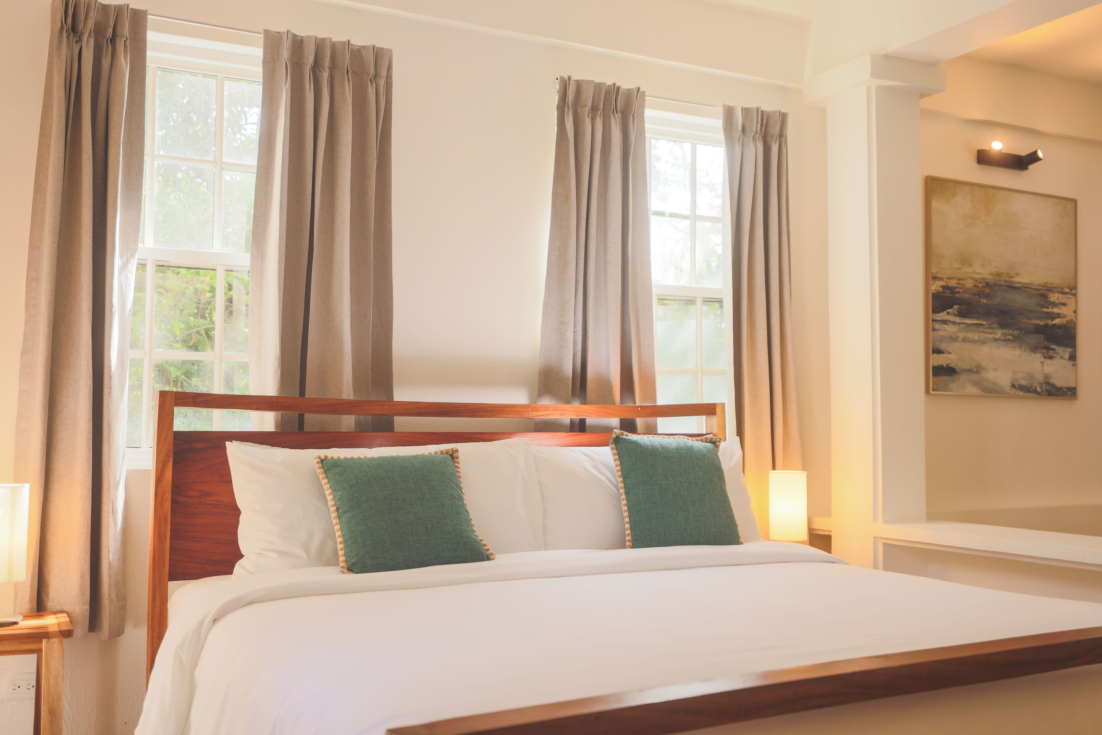 Biancheria da letto ipoallergenica, tende oscuranti, insonorizzazione