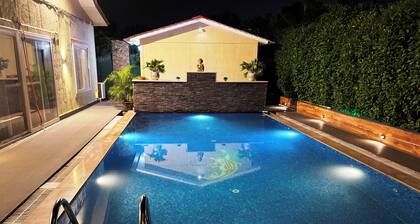 GoBravo 37: 2BHK Farm with Private Pool & Lawn,Perfect for Parties & Staycations