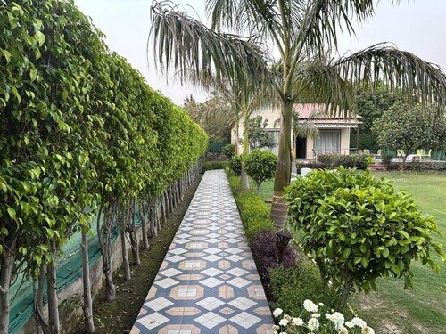 GoBravo 15 |2BHK Private Pool Villa with Garden, Music Wi-Fi & Caretaker – Noida