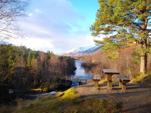 Plodda Lodge @ Lochletter Lodges. A 3 bedroom lodge in beautiful Glen Urquhart