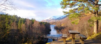 Plodda Lodge @ Lochletter Lodges. A 3 bedroom lodge in beautiful Glen Urquhart