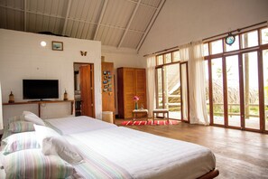 3 chambres, draps fournis