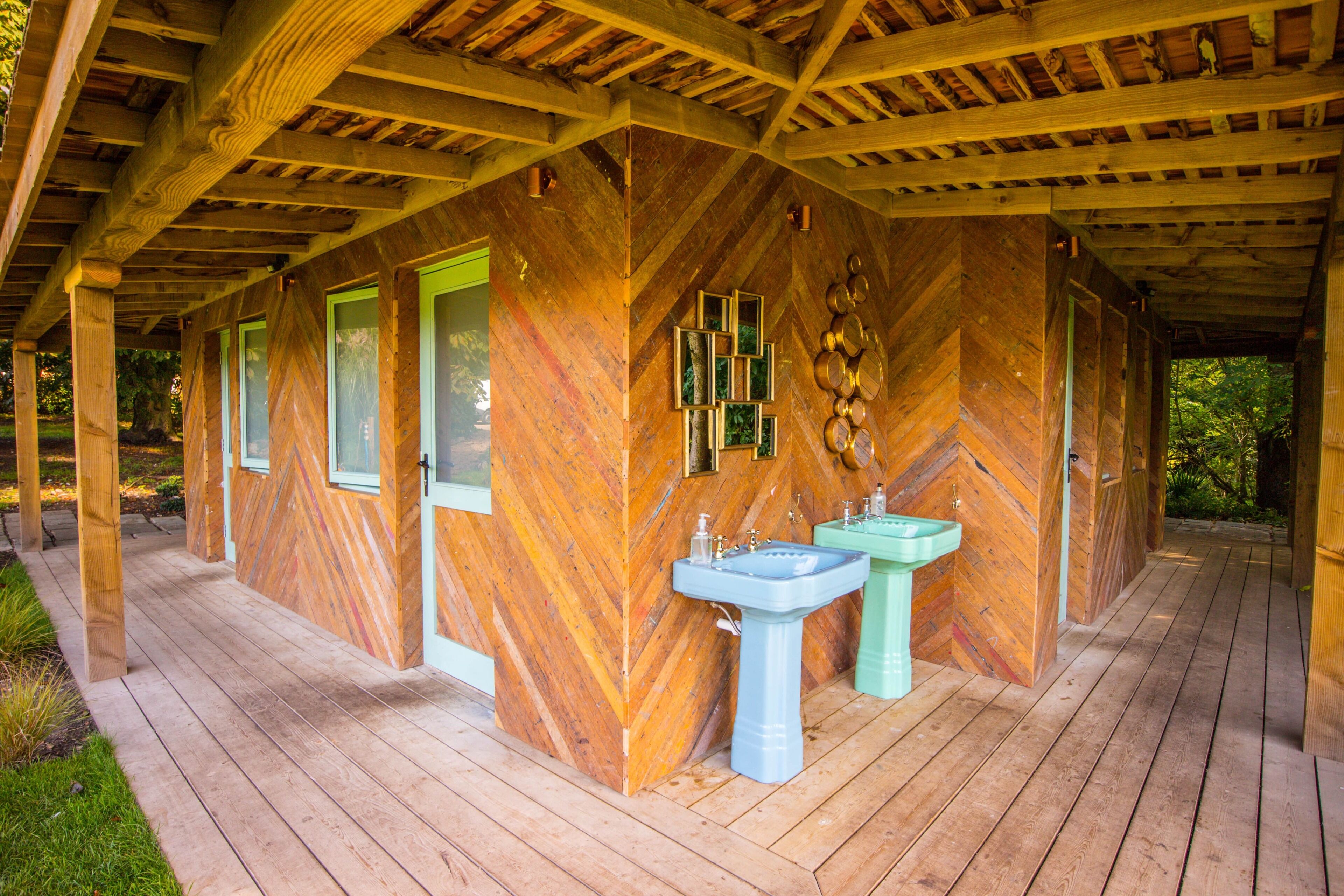 Traditionellt tält | Badrum | Handdukar