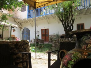Terrace/patio - Double Room Extra Large Bed at Casa Colonial Downtown Cusco (Cusco)