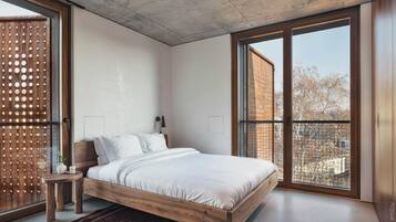 Exclusive Penthouse, 2 Bedrooms, City View | 1 bedroom, hypo-allergenic bedding, in-room safe, individually decorated