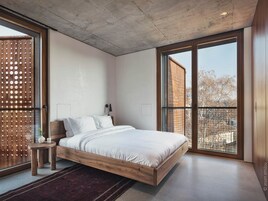 Exclusive Penthouse, 2 Bedrooms, City View | Hypo-allergenic bedding, in-room safe, individually decorated