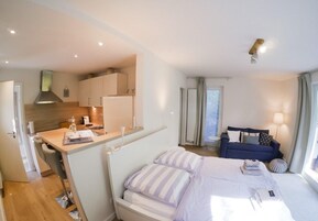 Apartamento | 1 dormitorio y mobiliario individual