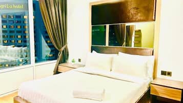 Desk, iron/ironing board, free WiFi, bed sheets
