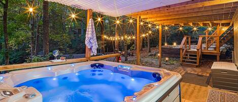 Bain à remous extérieur