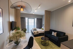 Apartment | Living area - Apartment in Szczecin With Pool and Terrace (Szczecin)