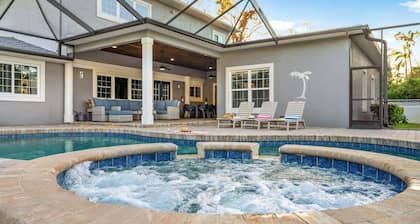 Luxurious Retreat w/ Pool & Spa | Steps to Bay!