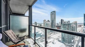 Executive-lejlighed | Udsigt fra balkon