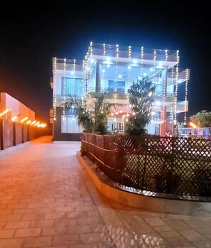 Overnattingsstedets uteområder