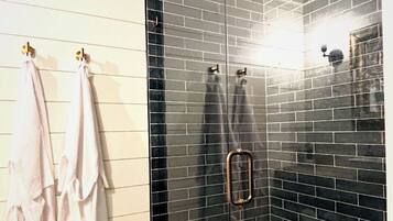 Hair dryer, towels