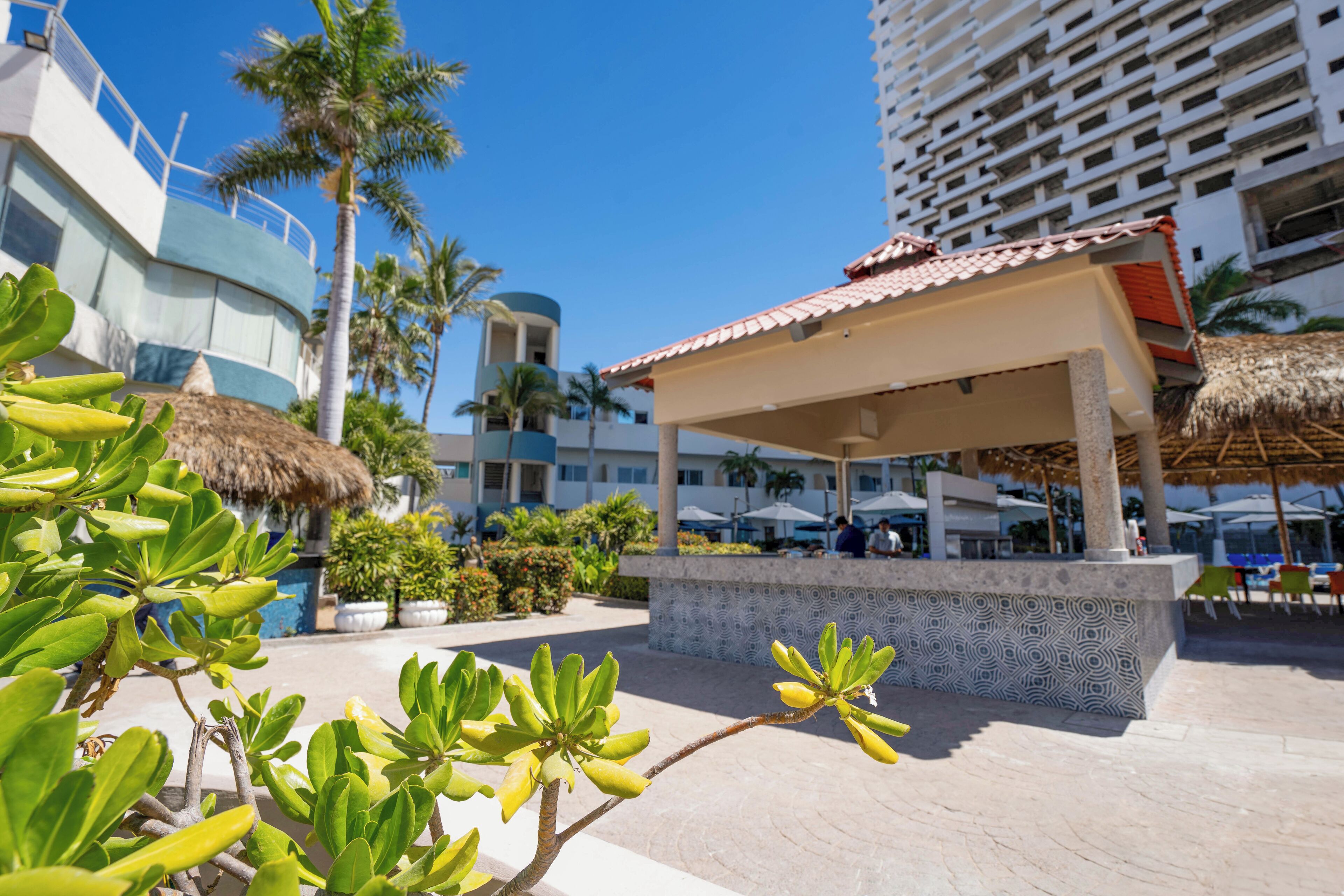 Alberca al aire libre 