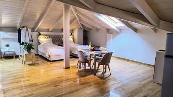 1 soverom, strykejern/-brett, wi-fi (inkludert) og sengetøy