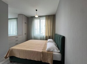 1 間睡房、熨斗/熨衫板、Wi-Fi、床單