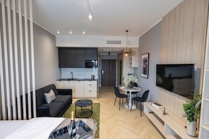 Apartment | Private kitchen - Apartment in Szczecin With Pool and Sauna (Szczecin)