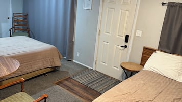 1 bedroom, internet, bed sheets