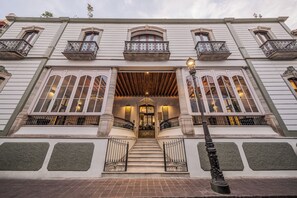 Façade de l’hébergement