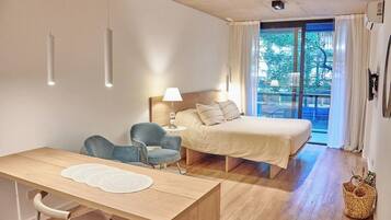 1 soverom, skrivebord, strykejern/-brett og wi-fi