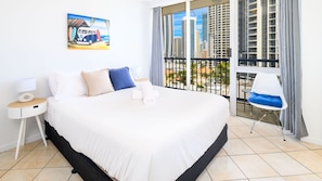 2 bedrooms, desk, free WiFi, bed sheets