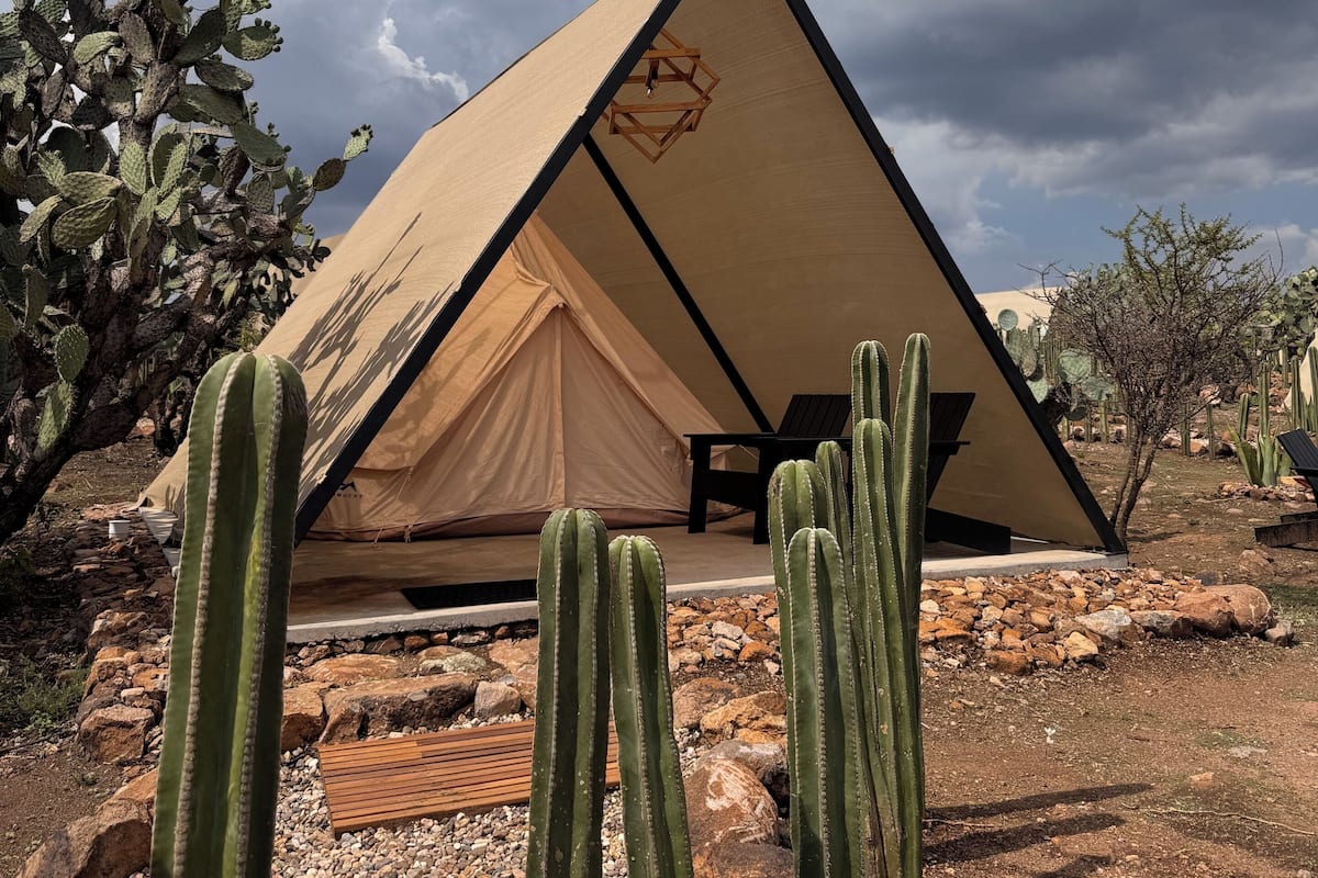 Familie tent | Donzen dekbedden, een minibar, gratis wifi, beddengoed