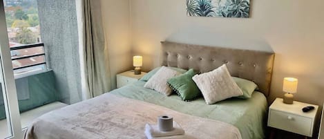 2 bedrooms, desk, iron/ironing board, free WiFi
