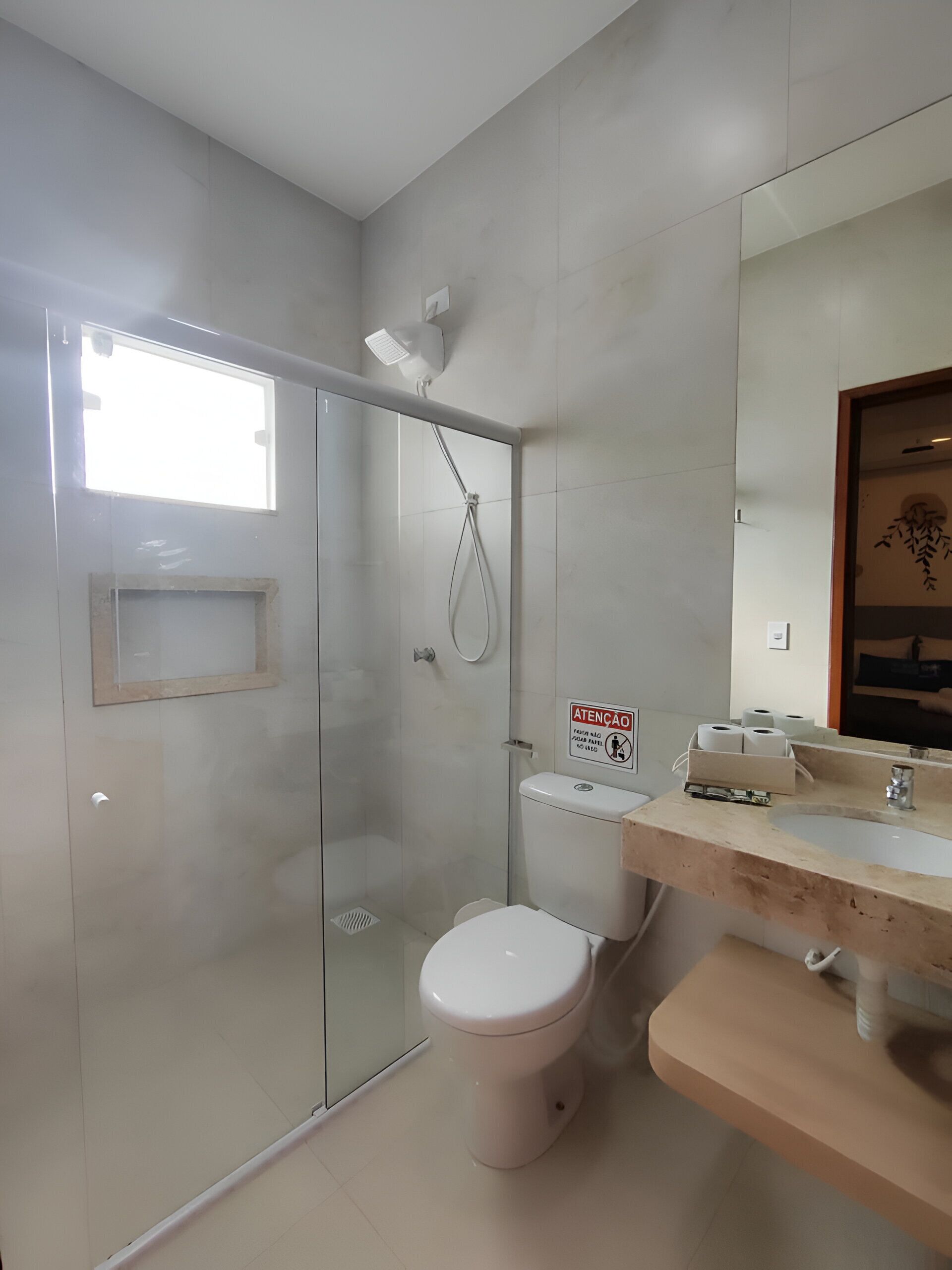 Comfort Apartment, Patio, Courtyard View | Bathroom