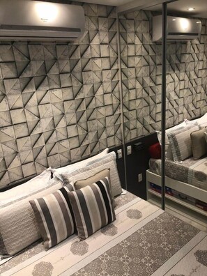 In-room safe, laptop workspace, blackout curtains, iron/ironing board